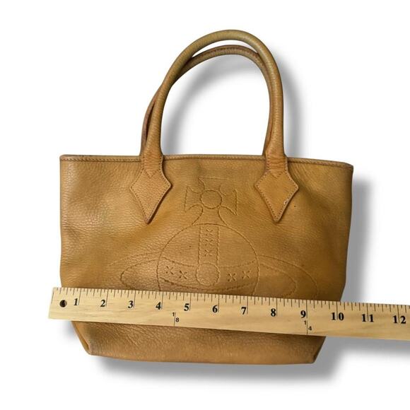 Vivienne Westwood Embossed Leather Handbag - Picture 4 of 6